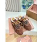 miumiu 미우미우 양모 플랫폼 스니커즈 신발