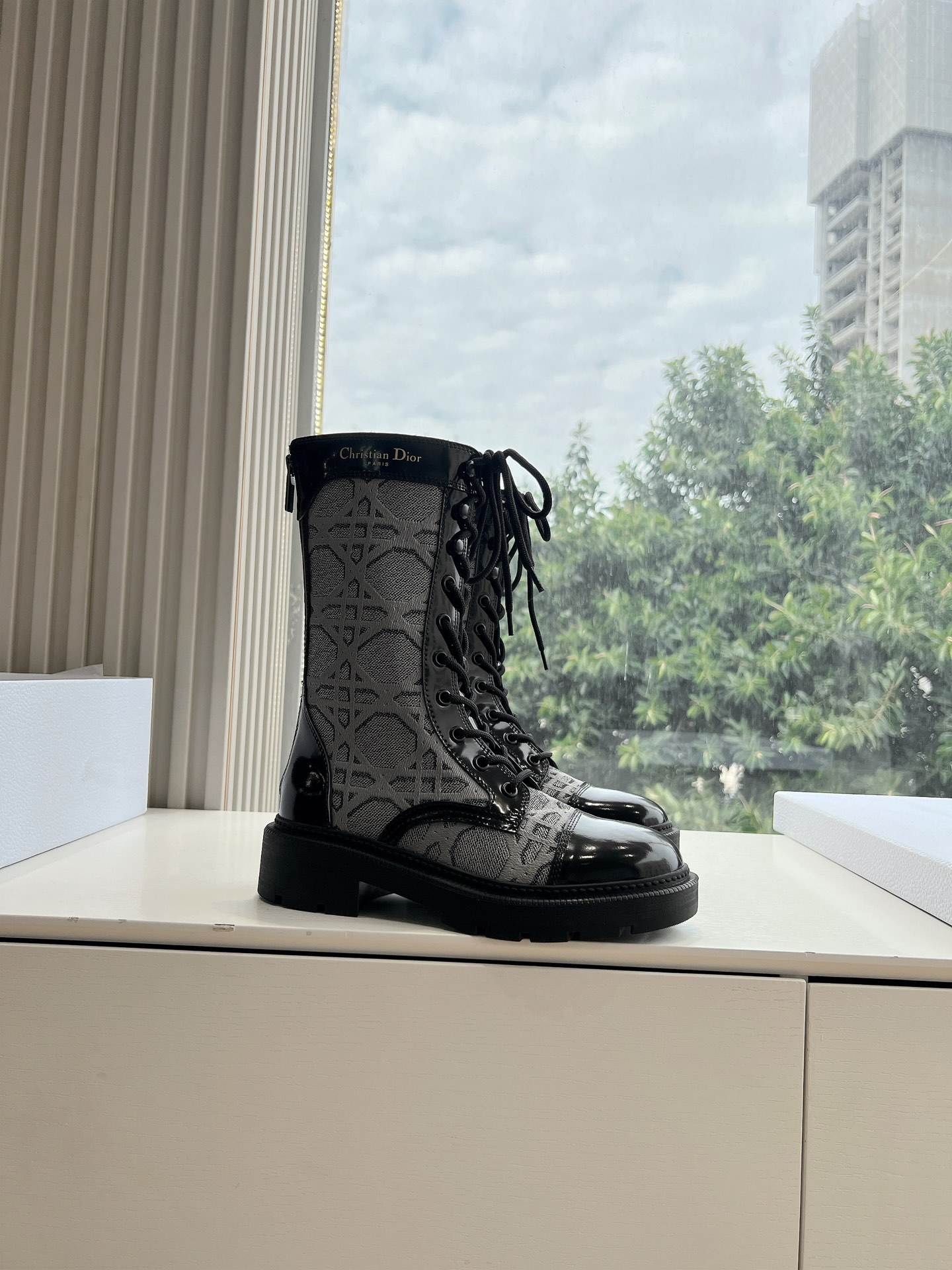 Miss Dior CD 디올 첼시 미들 부츠 신발