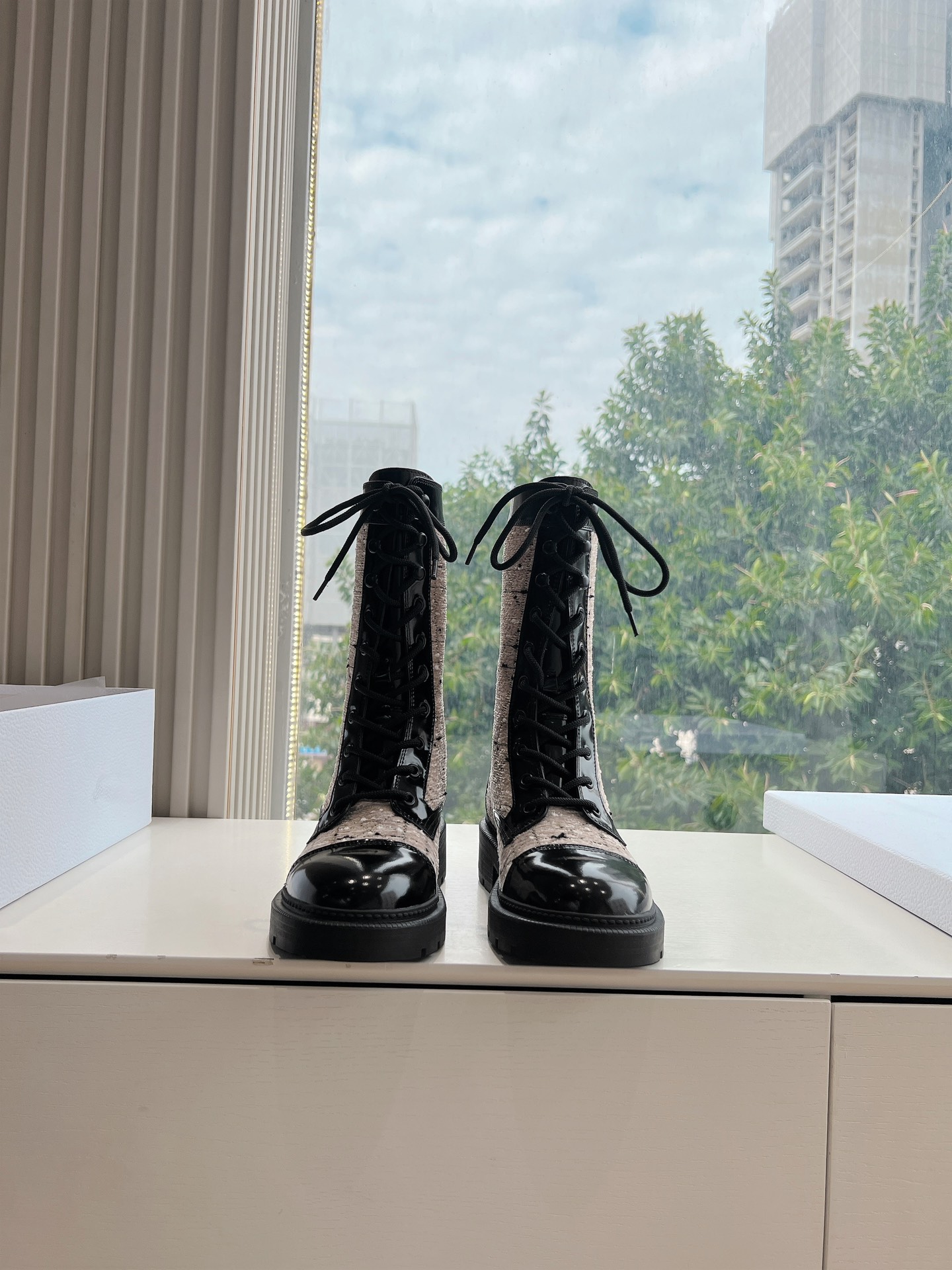 Miss Dior CD 디올 첼시 미들 부츠 신발