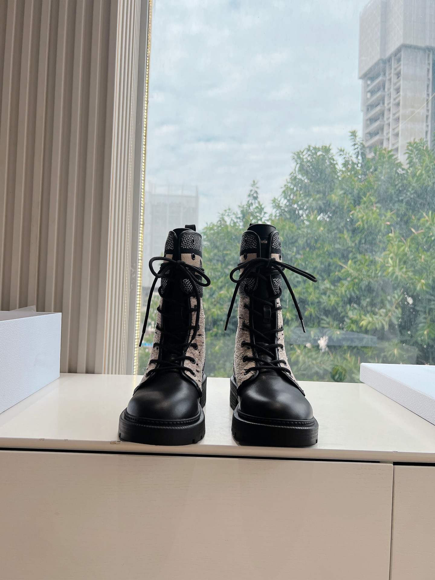 Miss Dior CD 디올 첼시 미들 부츠 신발