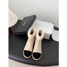 Chanel 샤넬 테디 퍼 앵클 부츠 슈즈 신발