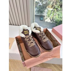 miumiu 미우미우 양털 스니커즈 신발