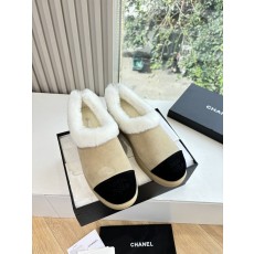 Chanel 25K 샤넬 얼리 스프링 빈티지 양모 팬더 로퍼 신발