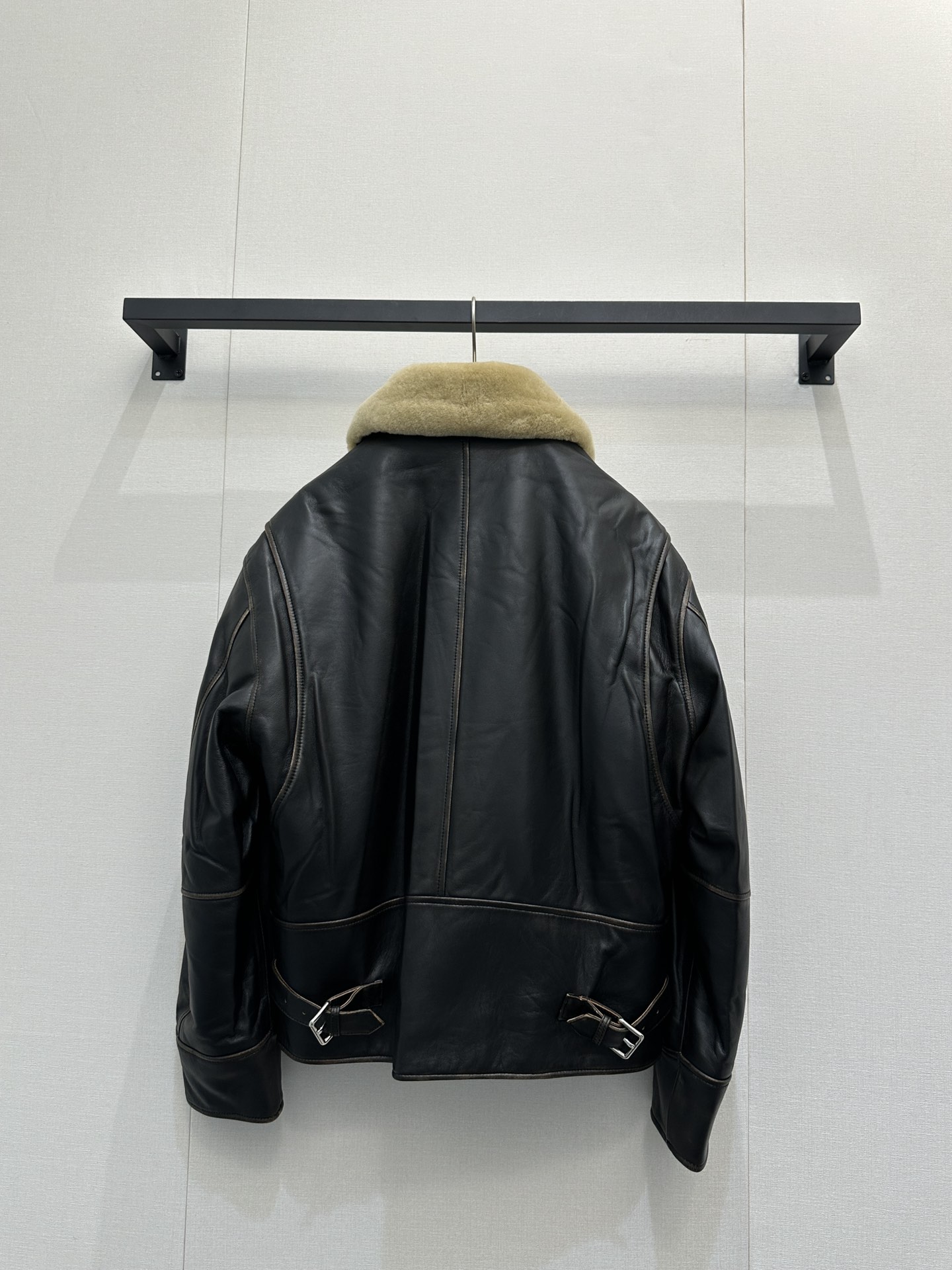 miumiu 미우미우 양가죽 카라 자켓 재킷 의류