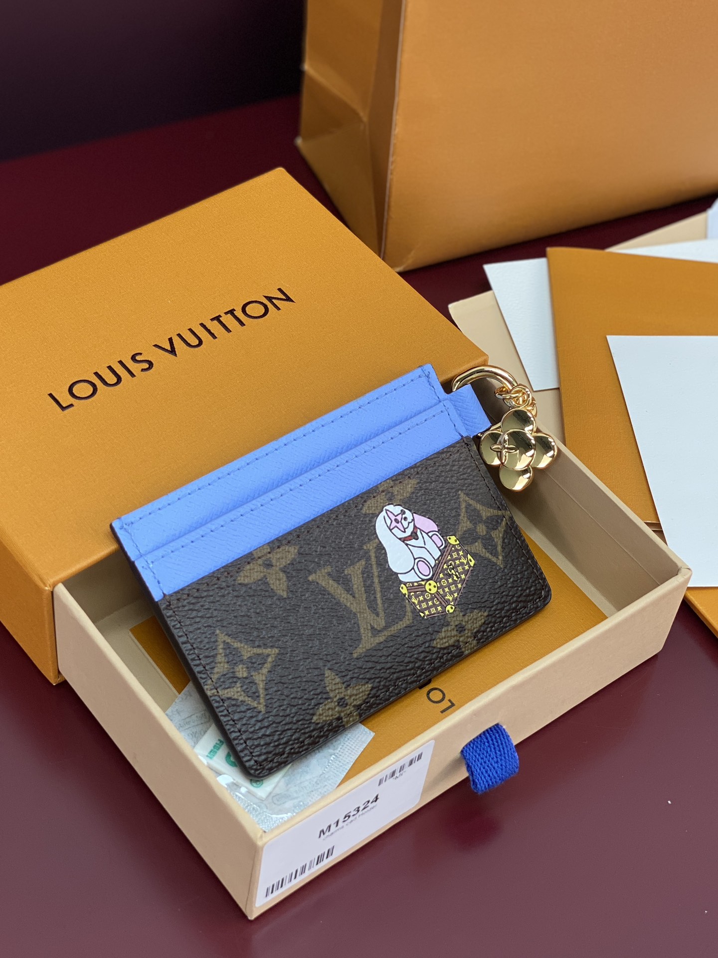 LV Charms 루이비통 카드 지갑 (크리스마스 한정)