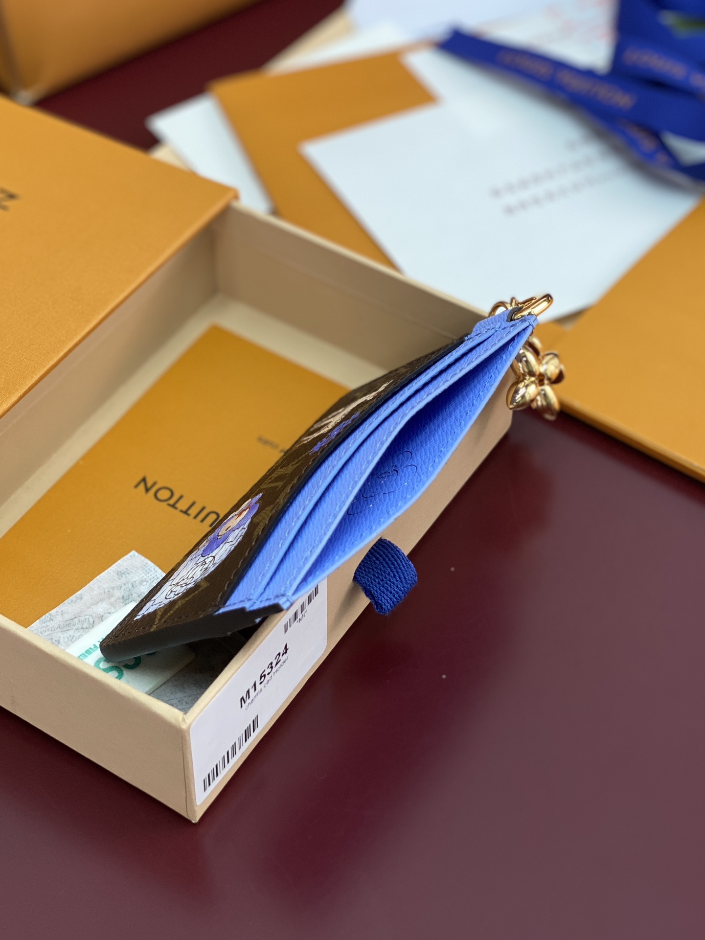 LV Charms 루이비통 카드 지갑 (크리스마스 한정)