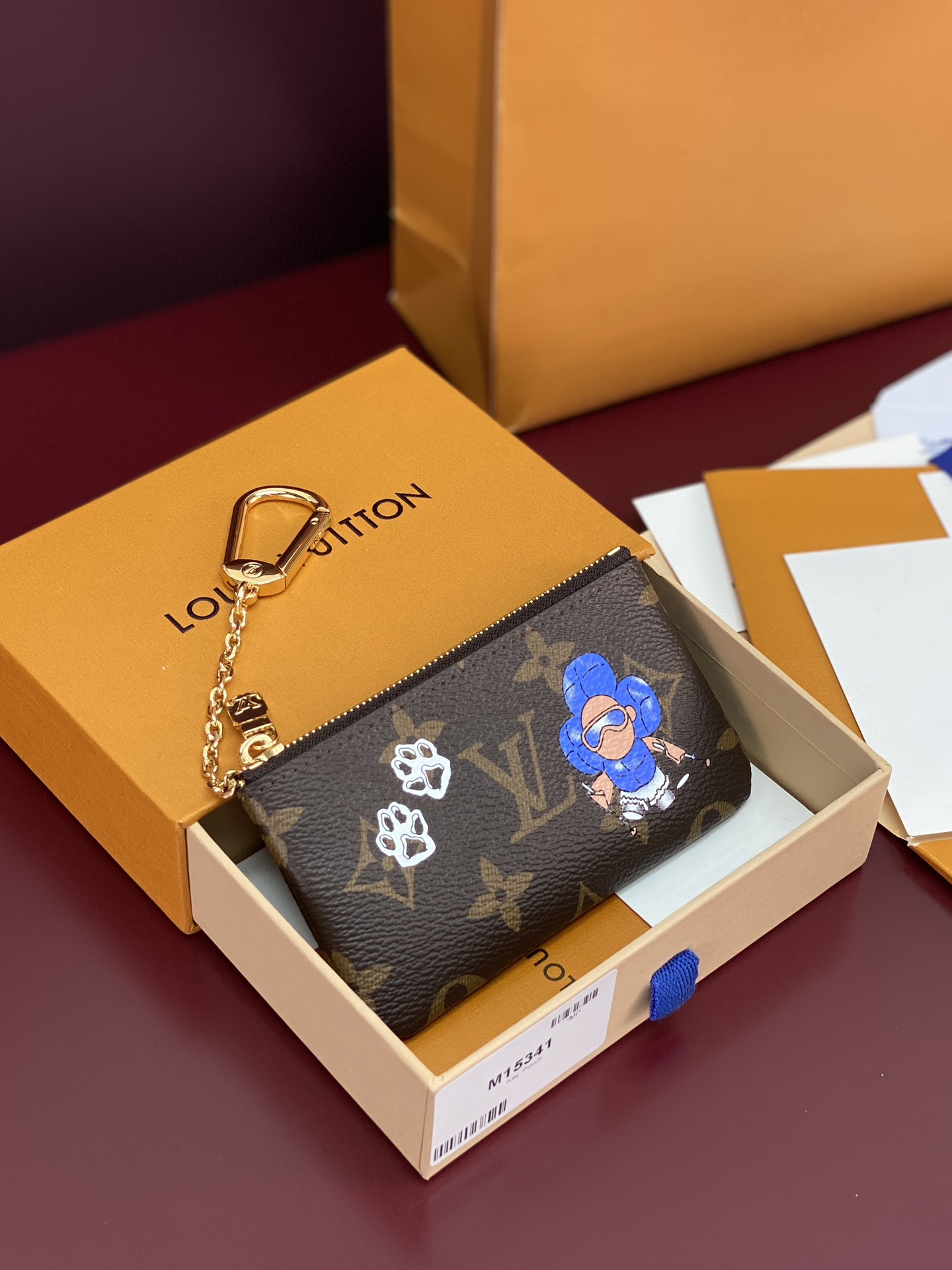 LV Vivienne Wintery Travel 루이비통  키링 & 동전 지갑 (크리스마스 한정)