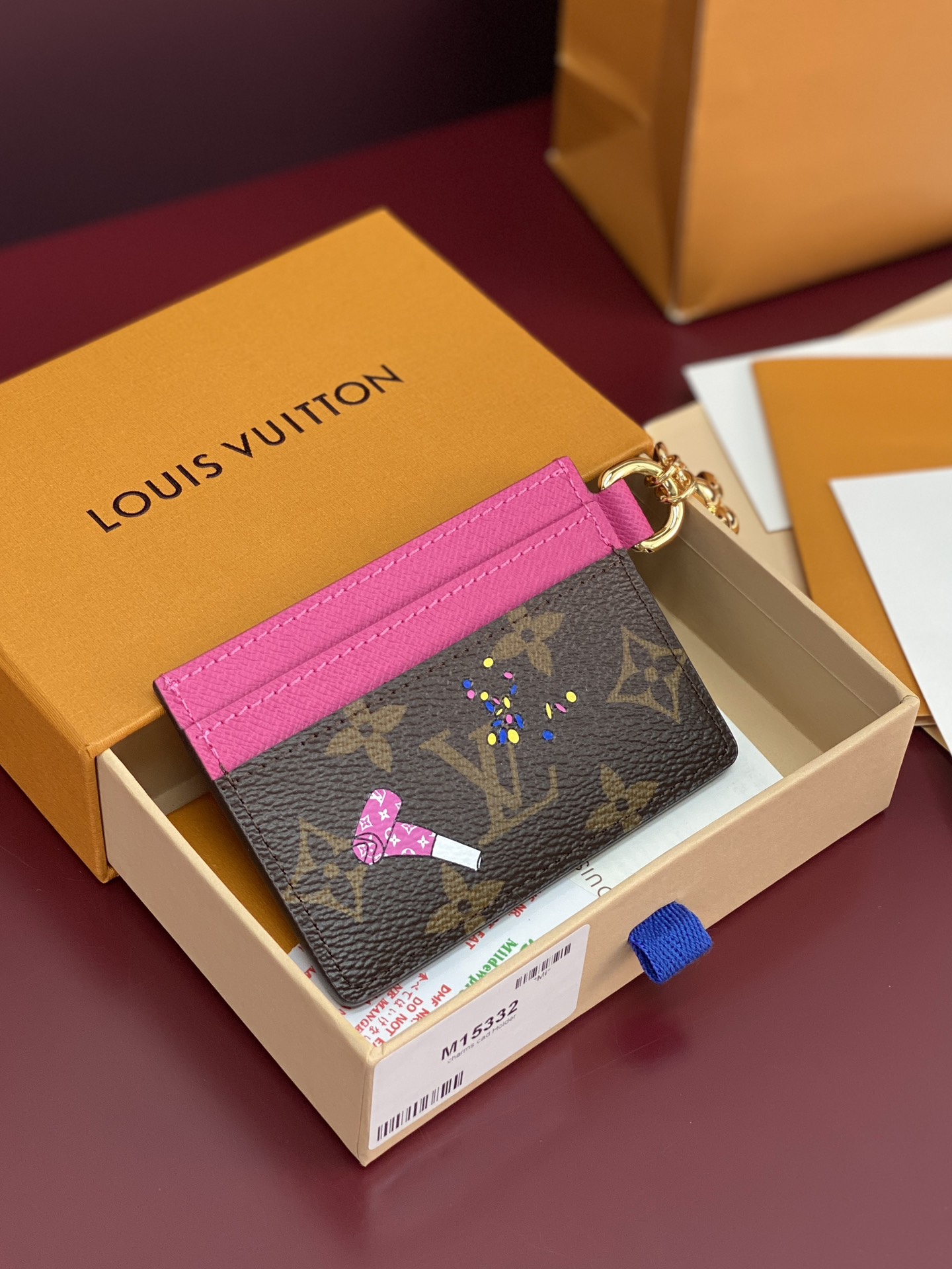 LV 루이비통 M15332 Charms 카드 지갑