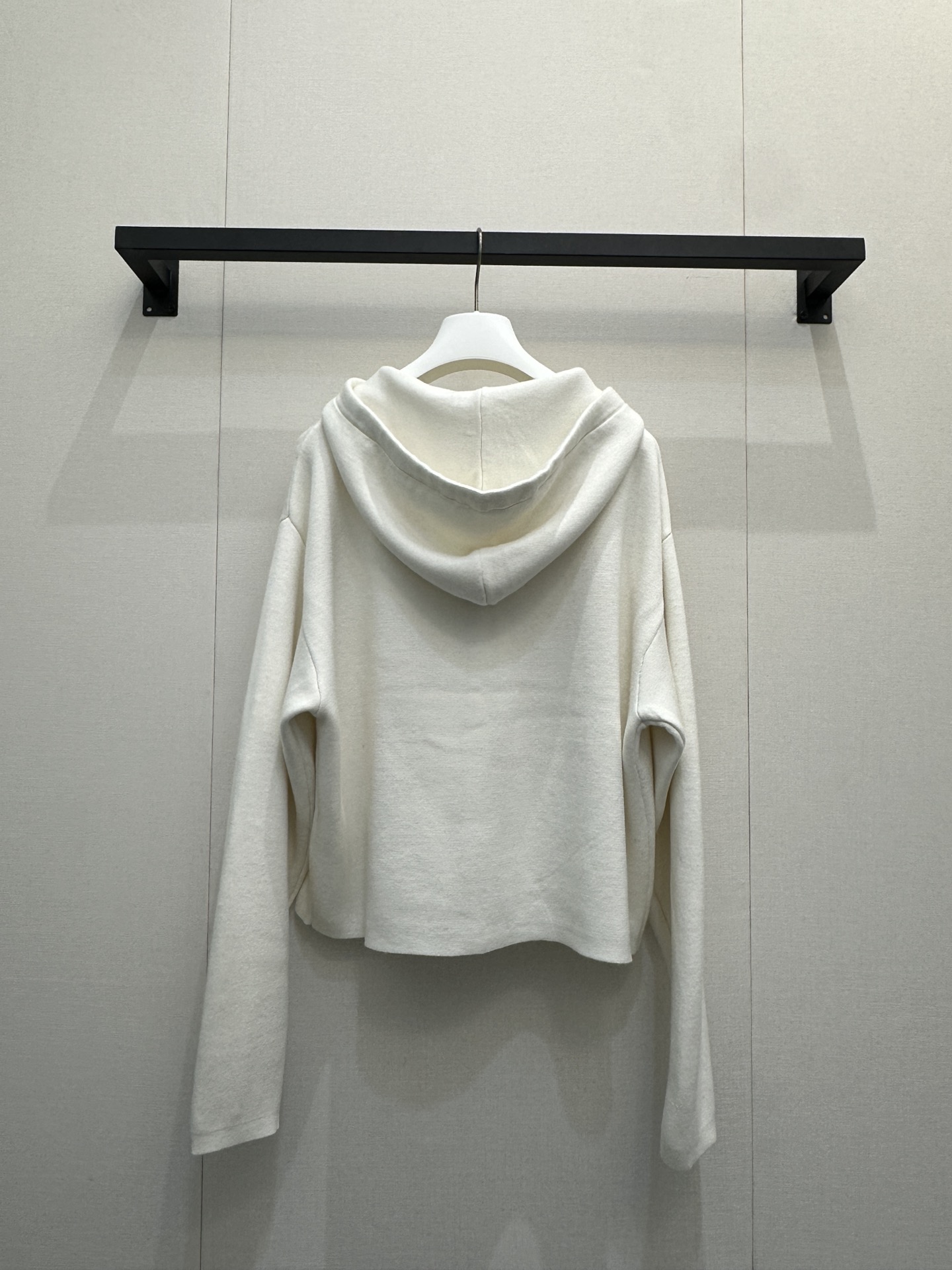 Loewe 로에베 가죽로고 울 후드 집업 자켓 재킷 의류