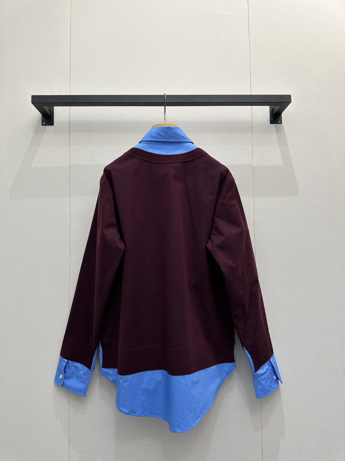 miumiu 미우미우 배색 셔츠 의류