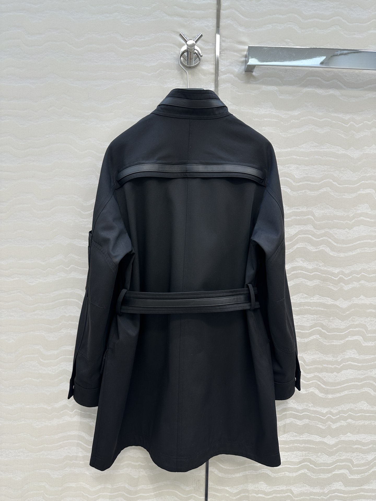 Hermes 에르메스 하우스 레더 패치 라이딩 코트 자켓 의류