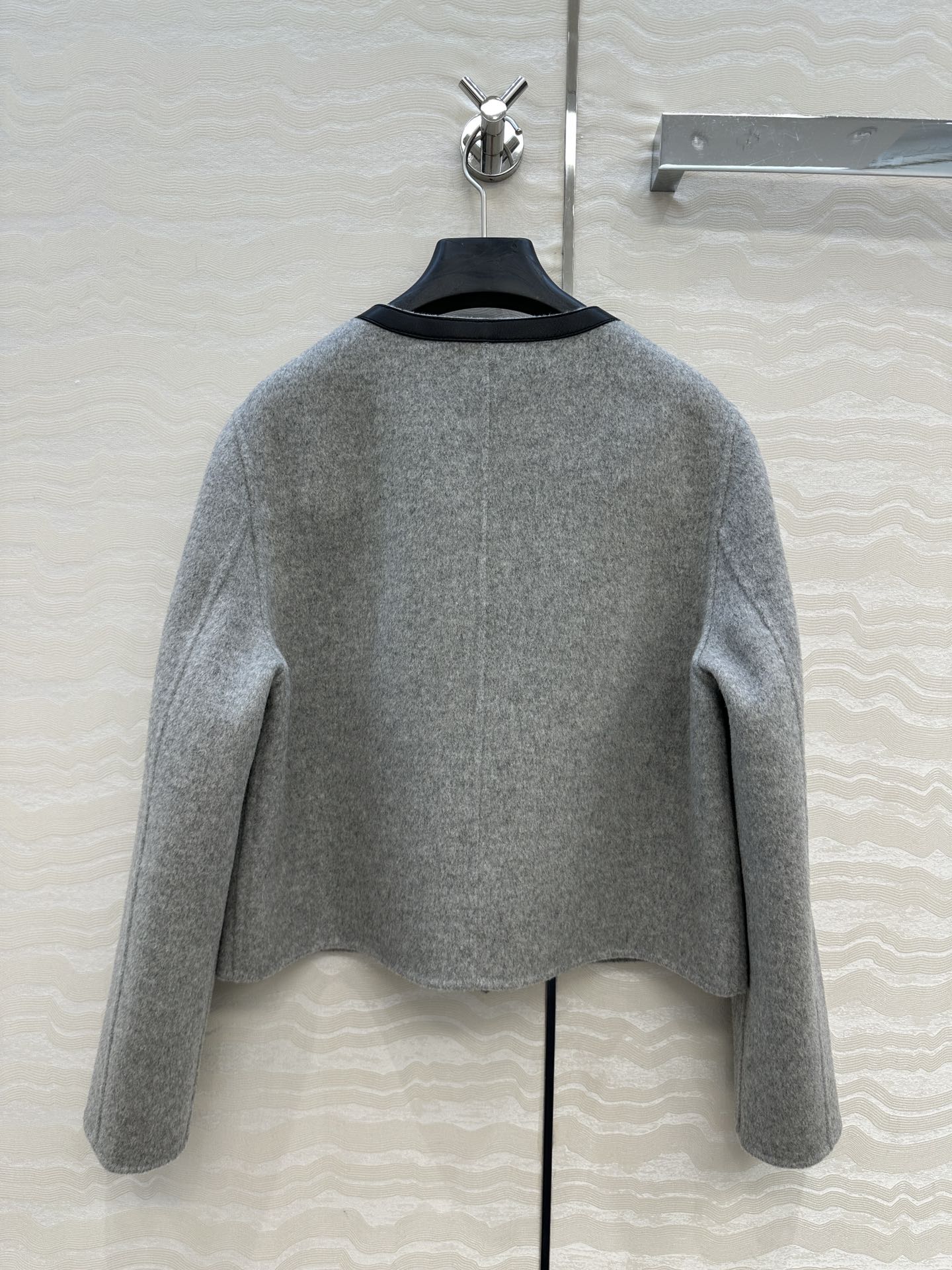 Hermes 에르메스 레더 파이핑 포인트 자켓 재킷 의류