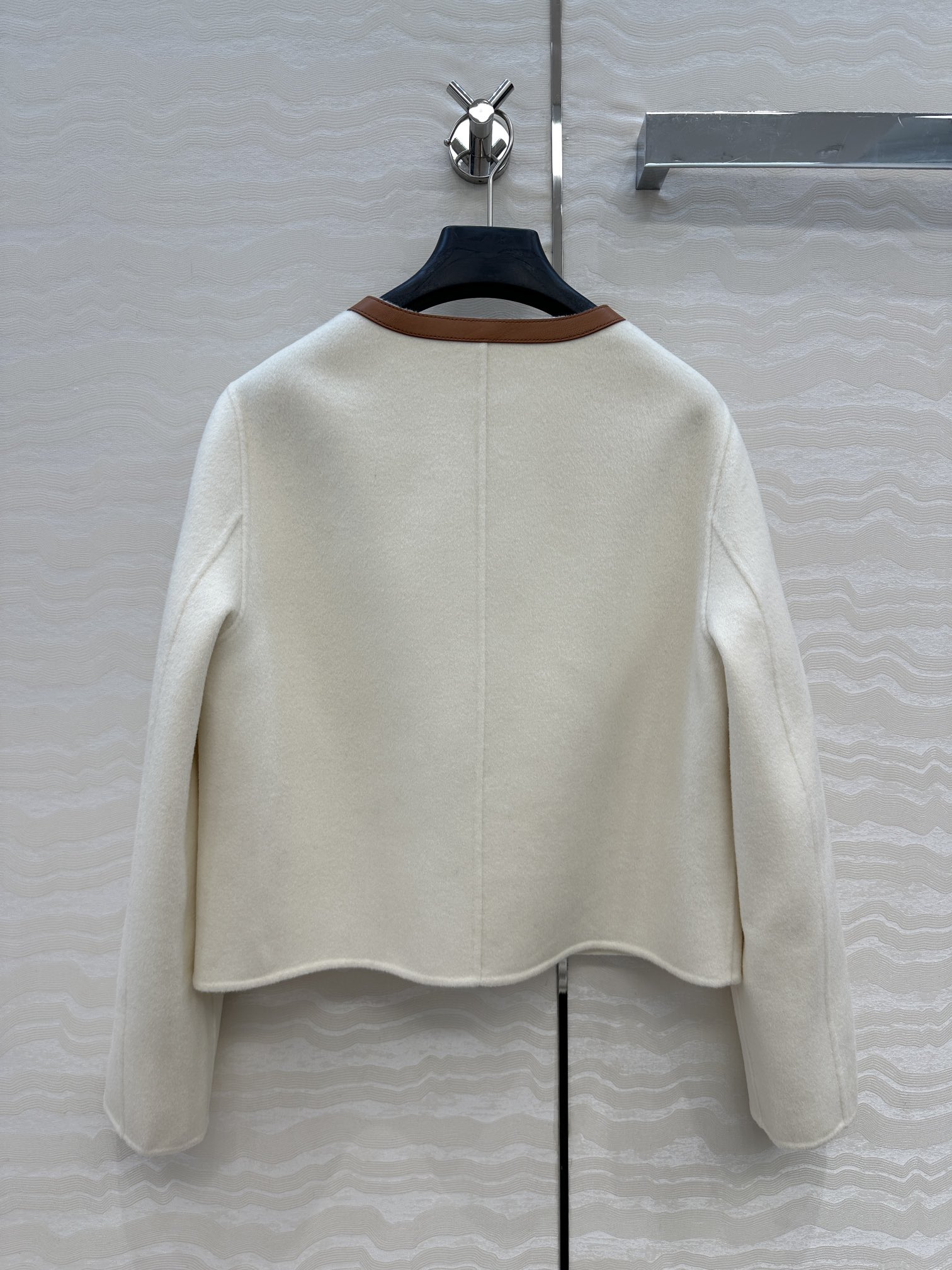 Hermes 에르메스 레더 파이핑 포인트 자켓 재킷 의류