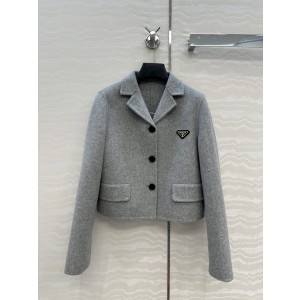 PRADA 프라다 미니 크롭 자켓 재킷 의류