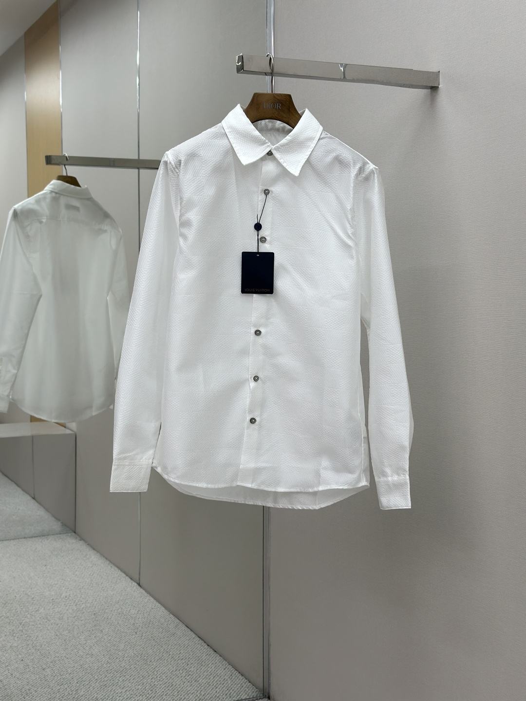 LOUIS VUITTON LV 루이비통 제직 긴팔 셔츠 의류