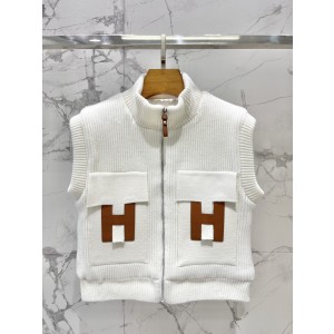 Hermes 에르메스 니트 울 베스트 조끼 의류