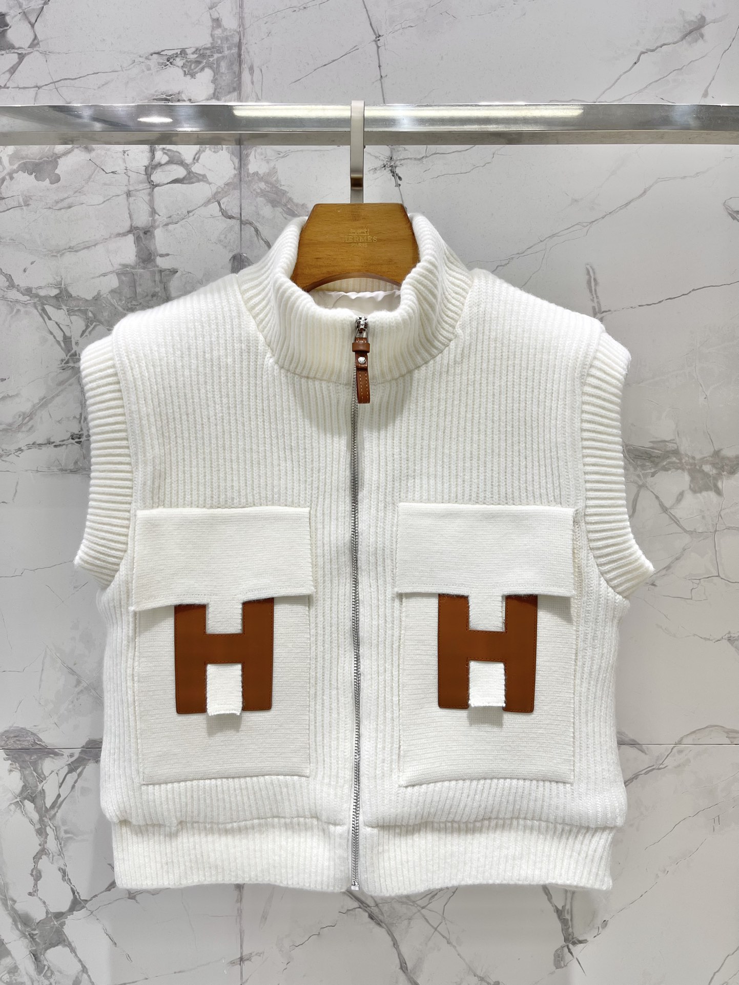 Hermes 에르메스 니트 울 베스트 조끼 의류