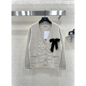 Chanel 샤넬 리본 니트 가디건 의류