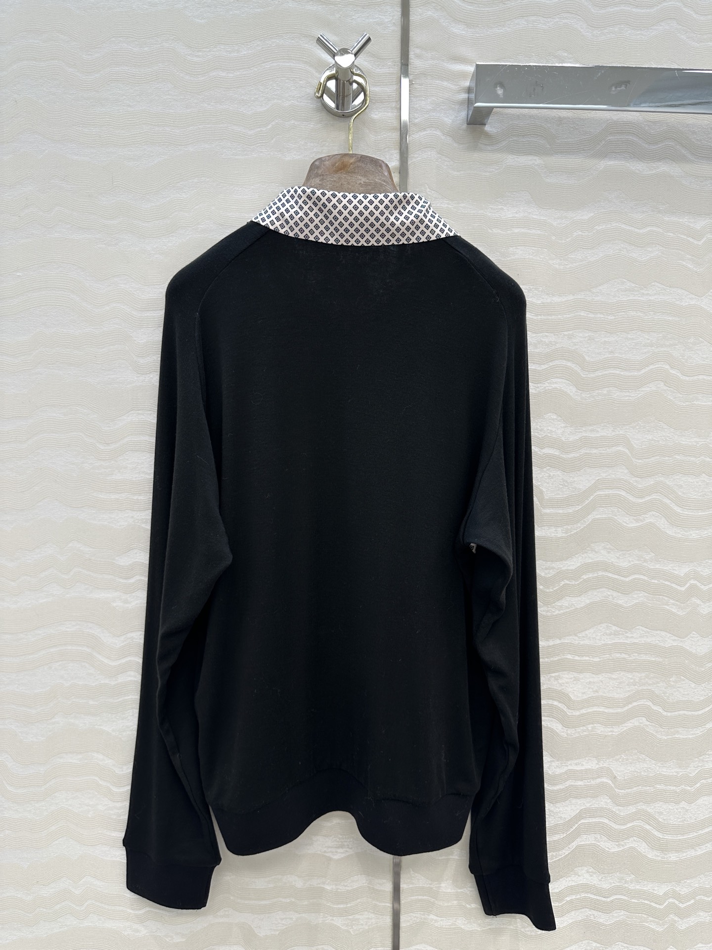 Loro Piana 로로피아나 고급 원단 카라 폴로 긴팔 니트 의류