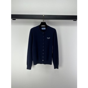 Prada 프라다 라운드넥 니트 가디건 의류