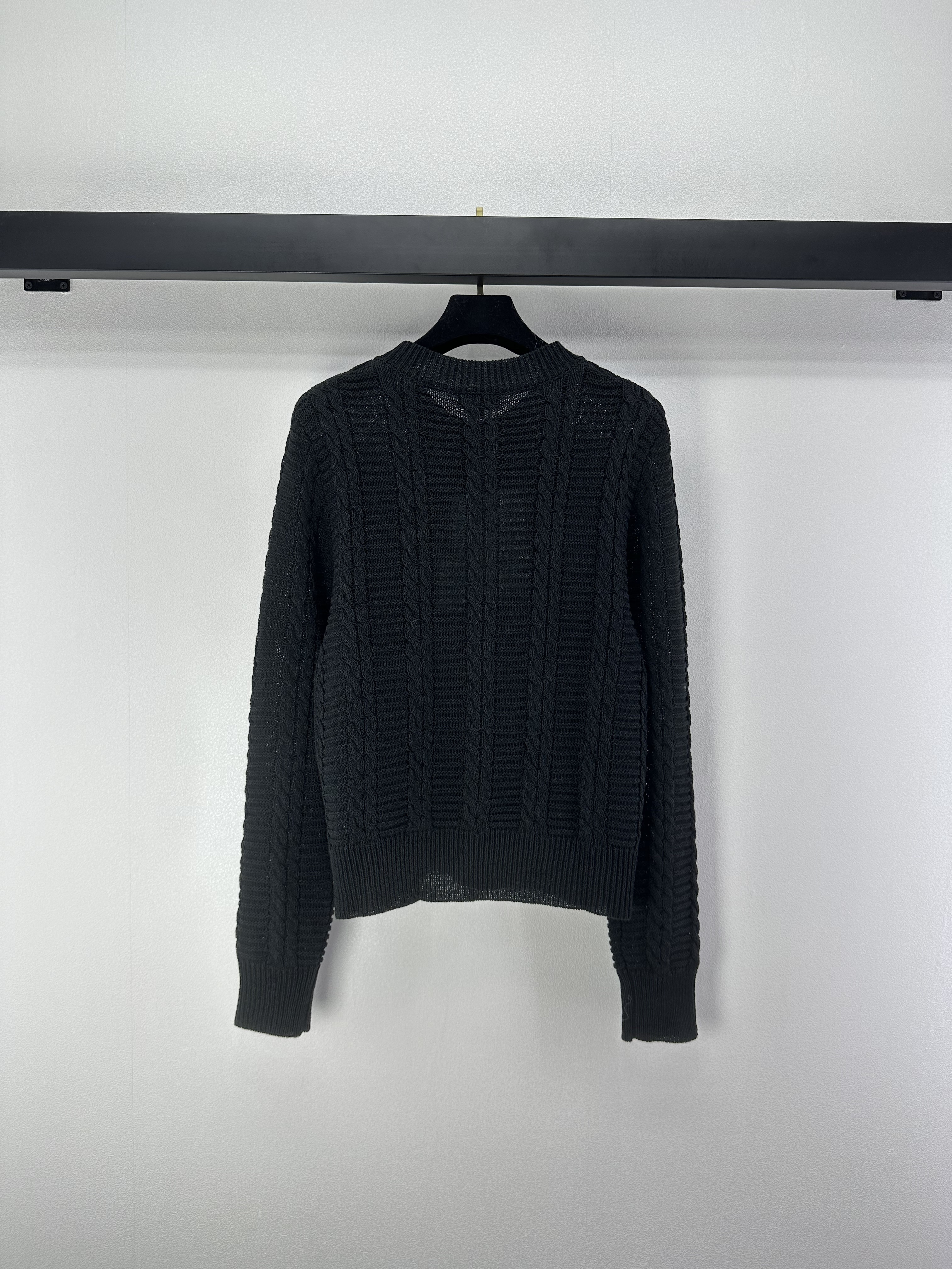 Chanel 샤넬  라운드넥 케이블 니트 가디건 의류