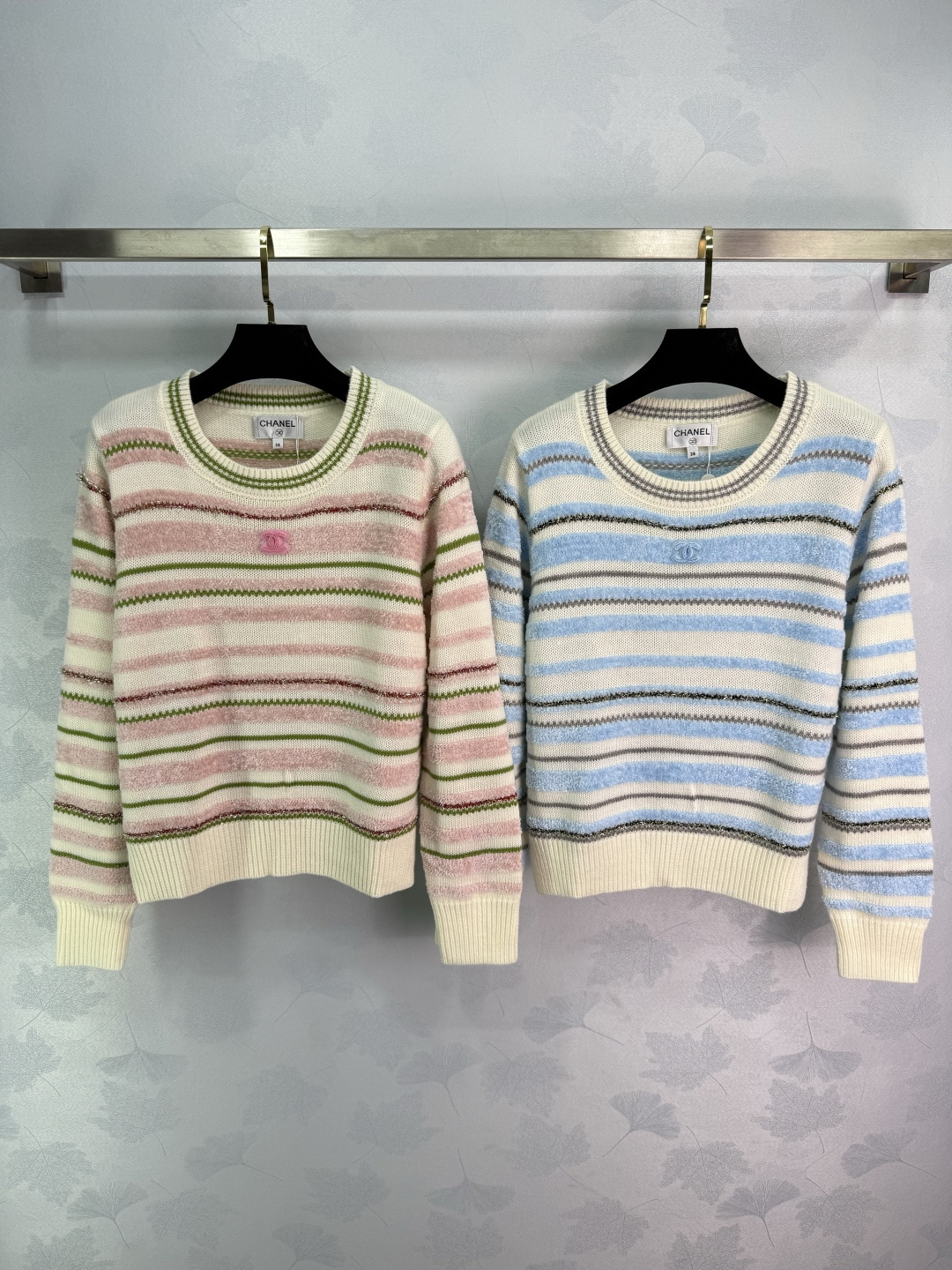 Chanel 샤넬 스트라이프 니트 의류