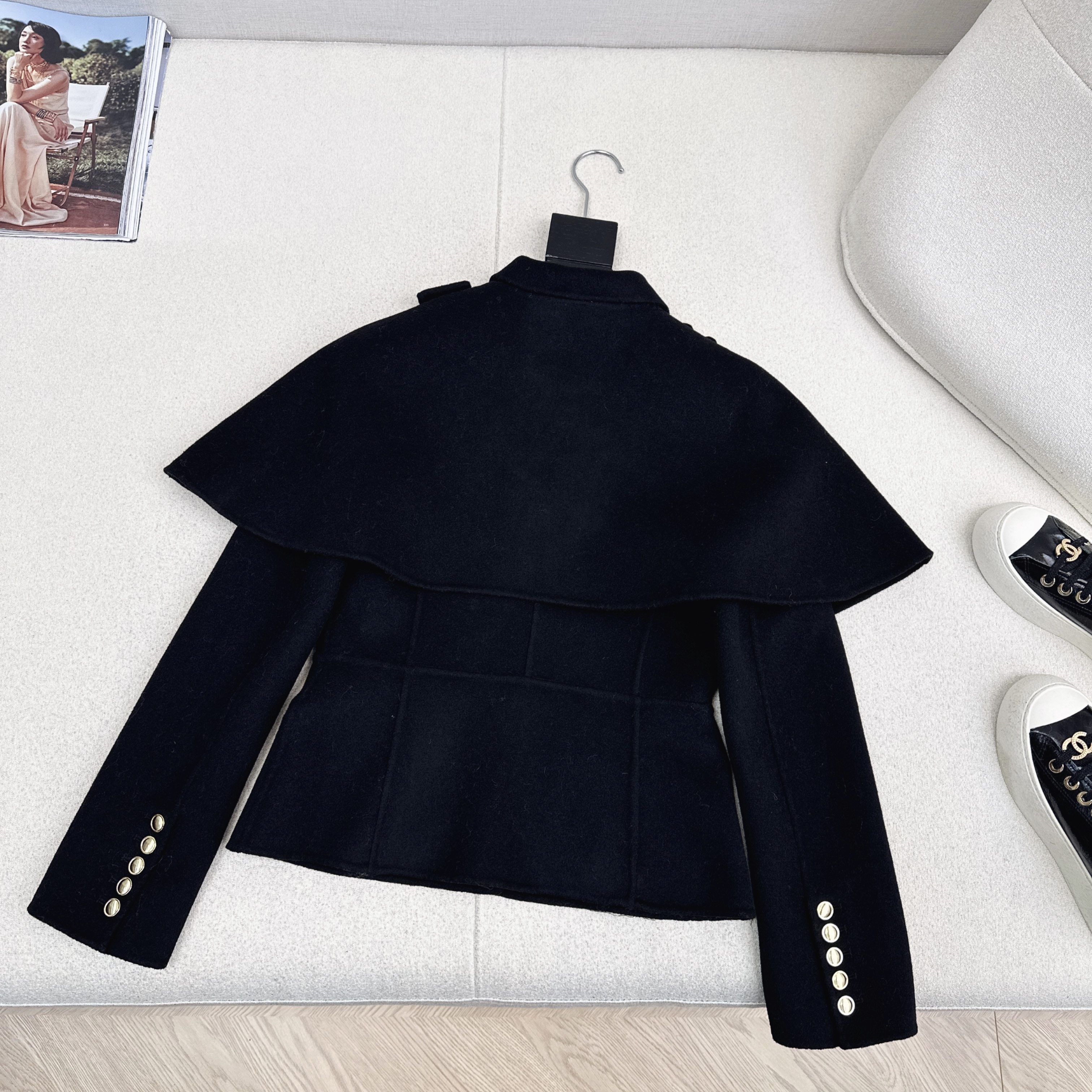 Loro Piana 로로피아나 케이프 자켓 재킷 숏 코트 의류