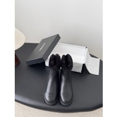 Chanel 샤넬 테디 퍼 슈즈 앵클 부츠 신발