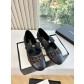 CHANEL 샤넬 메리제인 플랫 슈즈 신발