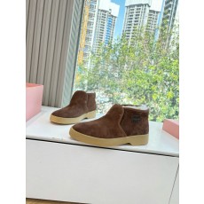 miumiu 미우미우 퍼 플리스 부츠 신발