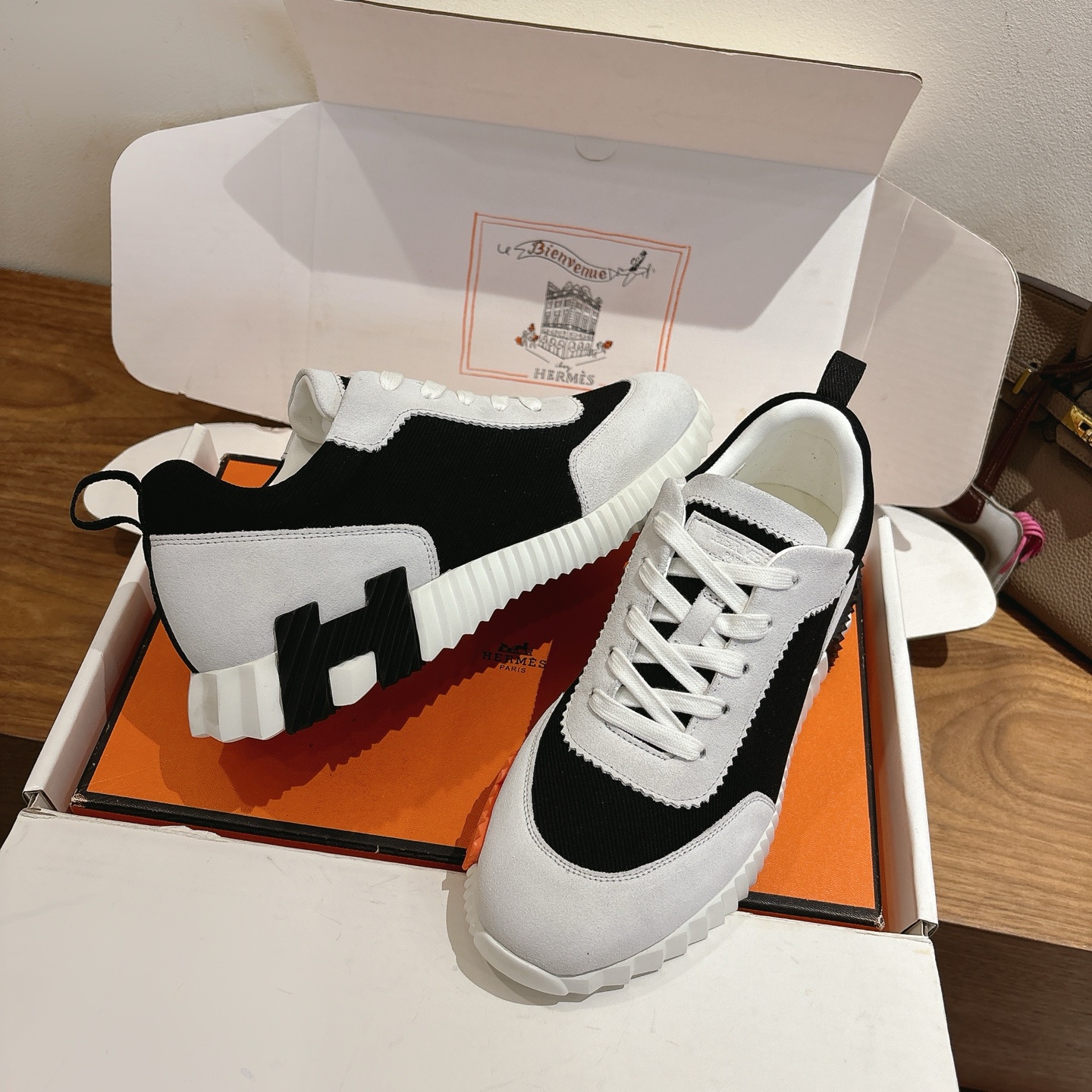 Hermes 에르메스 커플 시리즈 스니커즈 신발