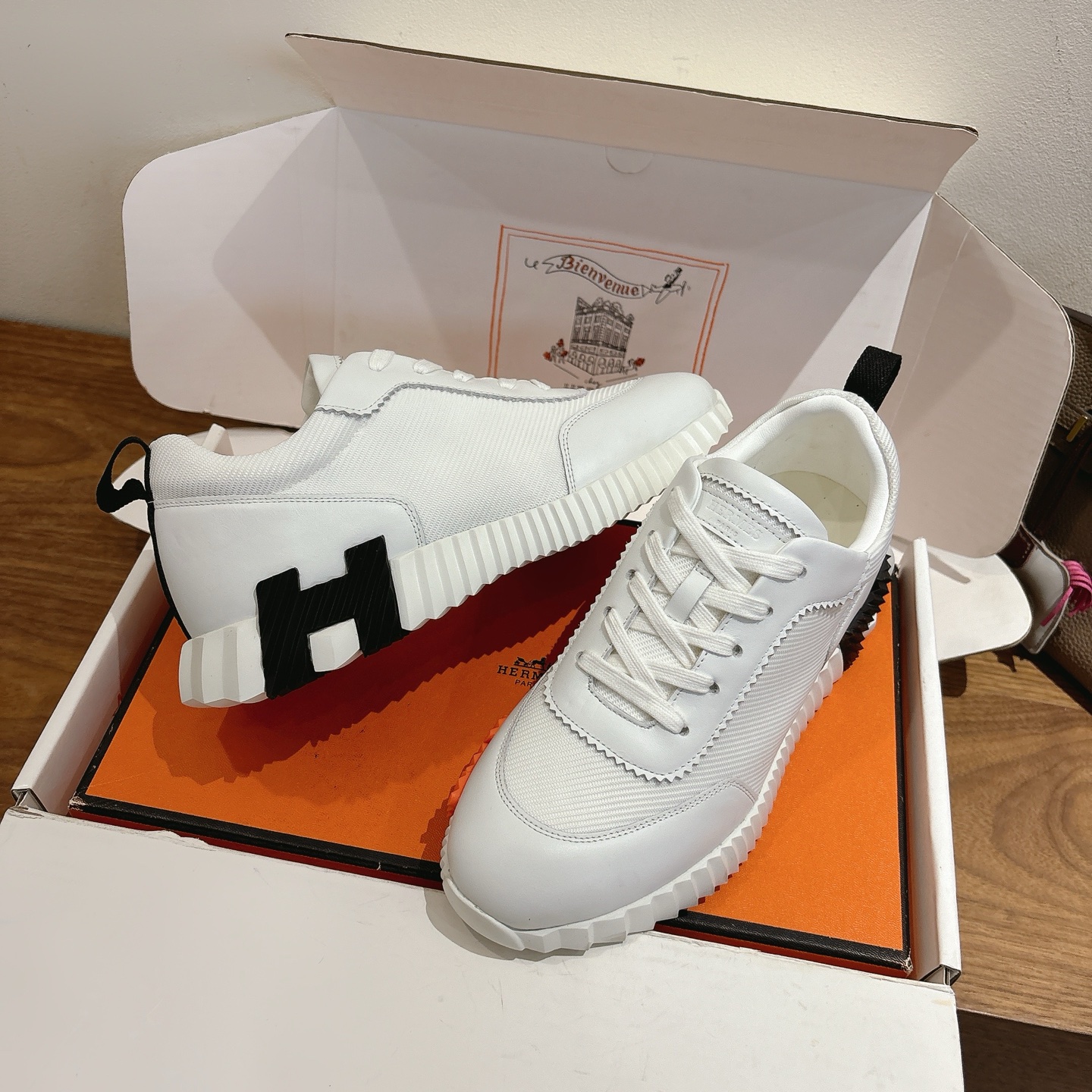 Hermes 에르메스 커플 시리즈 스니커즈 신발