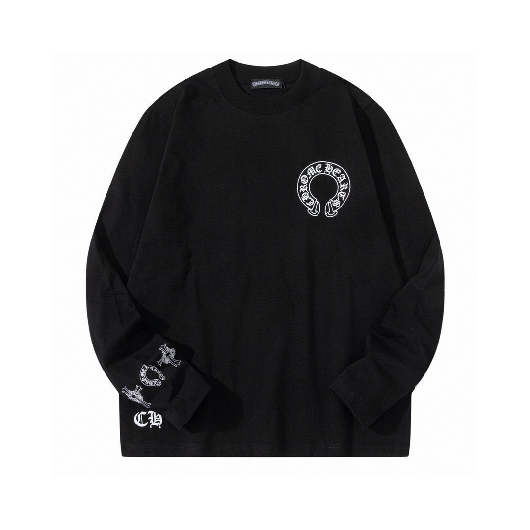 Chrome Hearts 크롬하츠 크루넥 프린트 롱슬리브 긴팔 티셔츠 의류