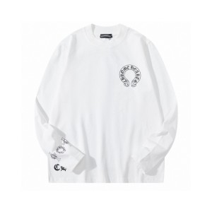 Chrome Hearts 크롬하츠 크루넥 프린트 롱슬리브 긴팔 티셔츠 의류