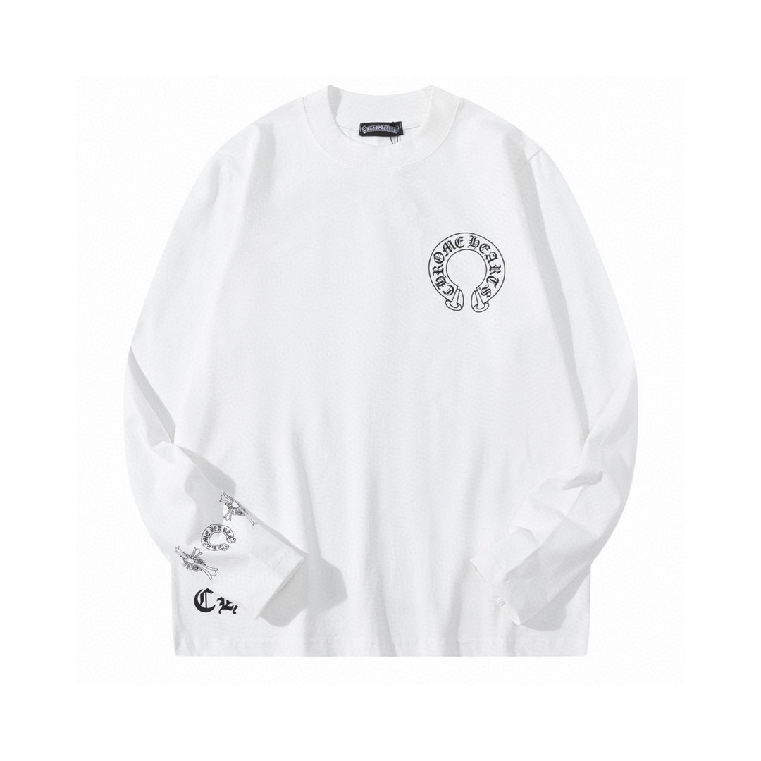 Chrome Hearts 크롬하츠 크루넥 프린트 롱슬리브 긴팔 티셔츠 의류