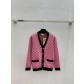 Gucci 구찌 V넥 배색 로고 모노그램 가디건 의류
