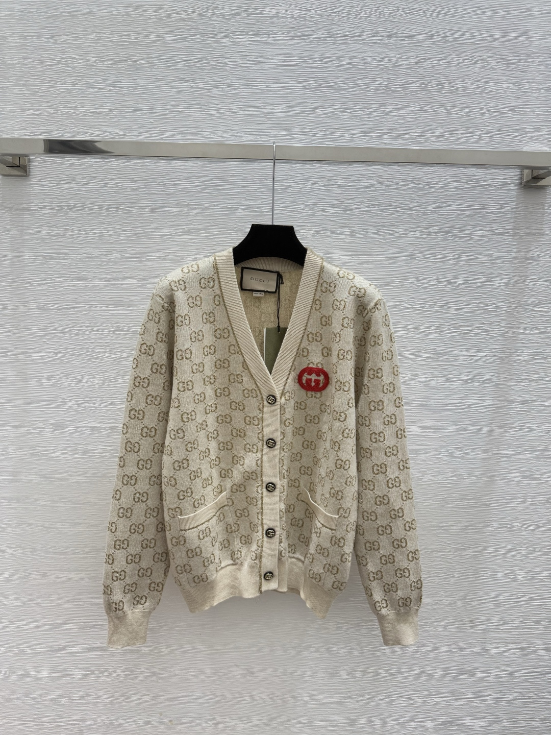 Gucci 구찌 GG 로고 V넥 니트 가디건 의류