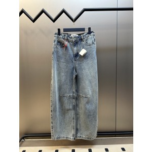 Loewe Anagram 로에베 테이퍼드 데님 팬츠 청바지 의류