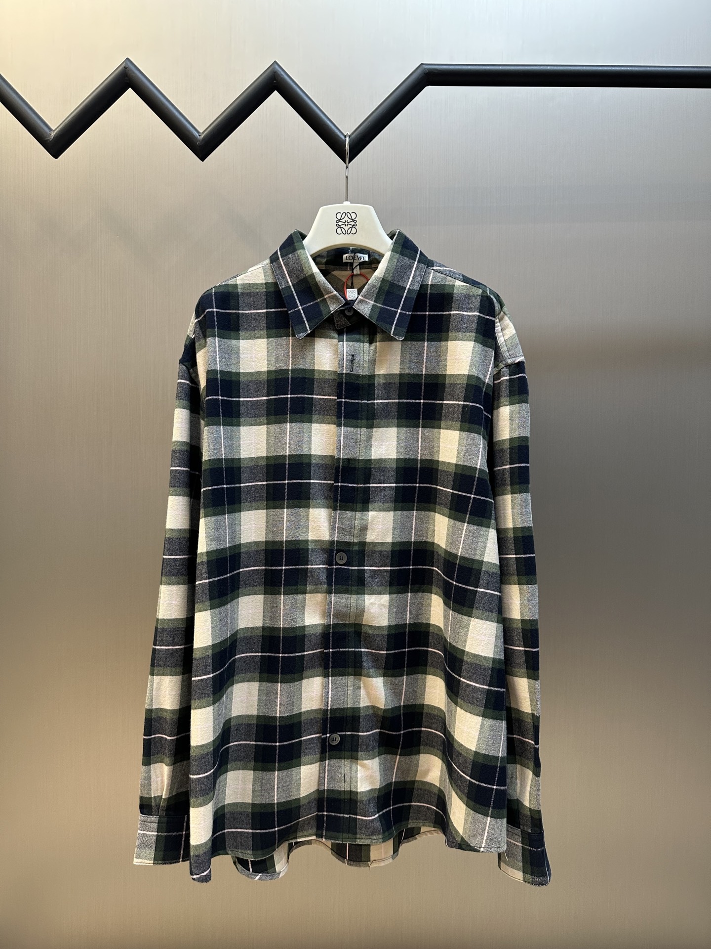 Loewe 로에베 체크 셔츠 의류