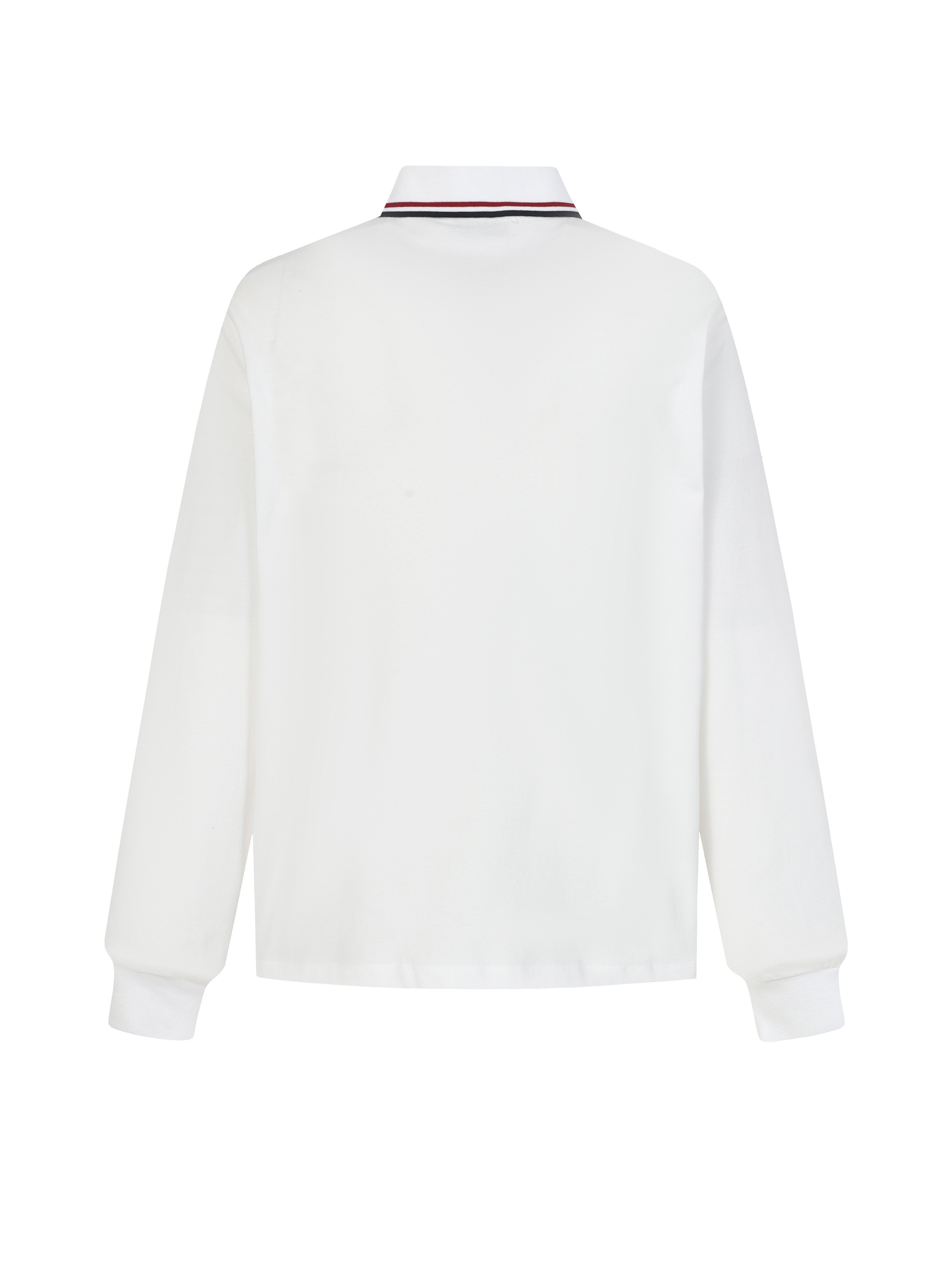 miumiu 미우미우 배색 카라 자수 폴로 긴팔 티셔츠 의류