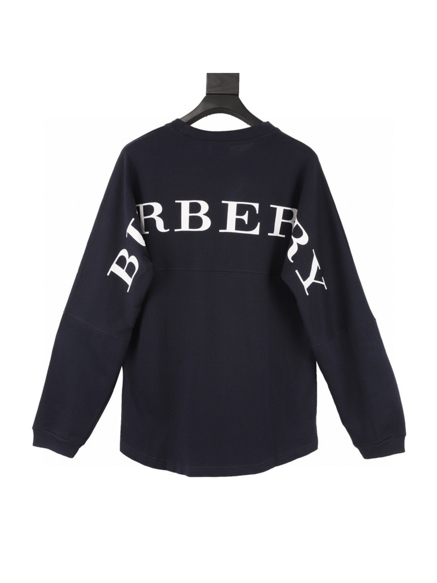 Burberry 버버리 후면 로고 배트윙 실루엣 맨투맨 티셔츠 의류