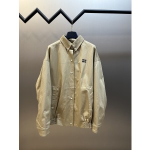 miumiu 미우미우 자수 버튼 재킷 자켓 의류