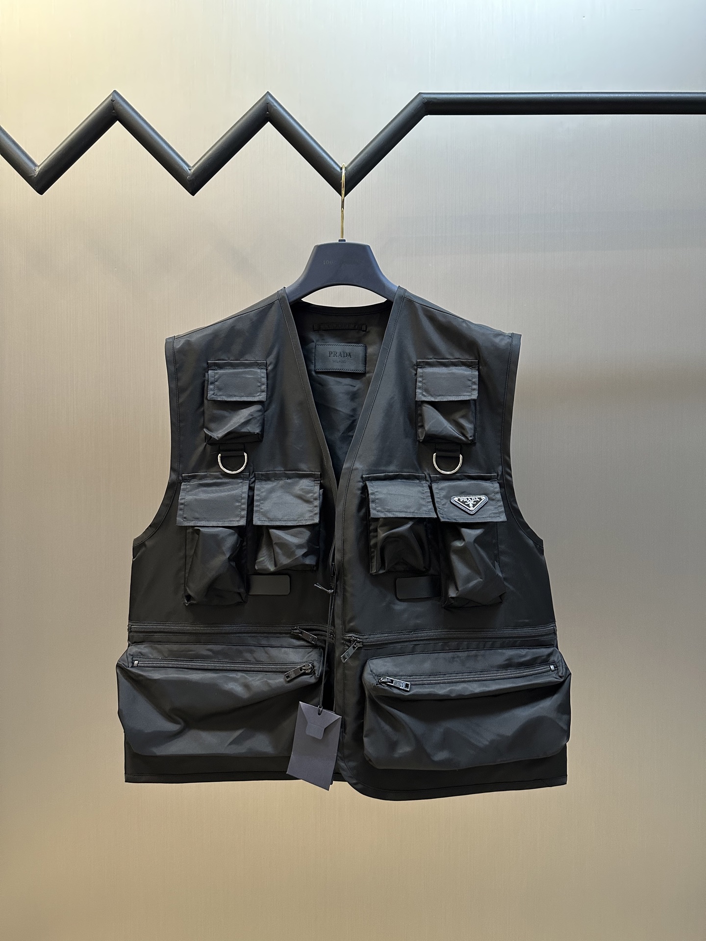 Prada 프라다 공용 워크웨어 나일론 베스트 조끼 의류