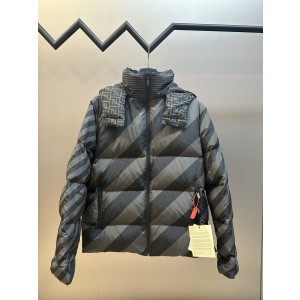 Fendi 펜디양면 후드 다운 패딩 점퍼 자켓 재킷 의류