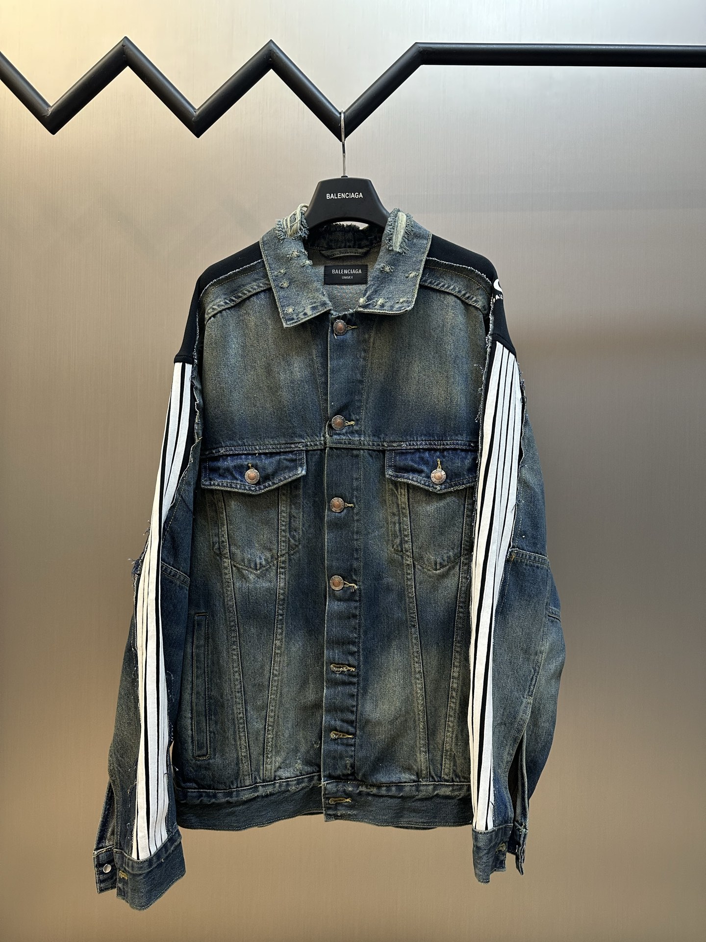 Balenciaga CUT-UP 발렌시아가 데님 재킷 자켓 의류