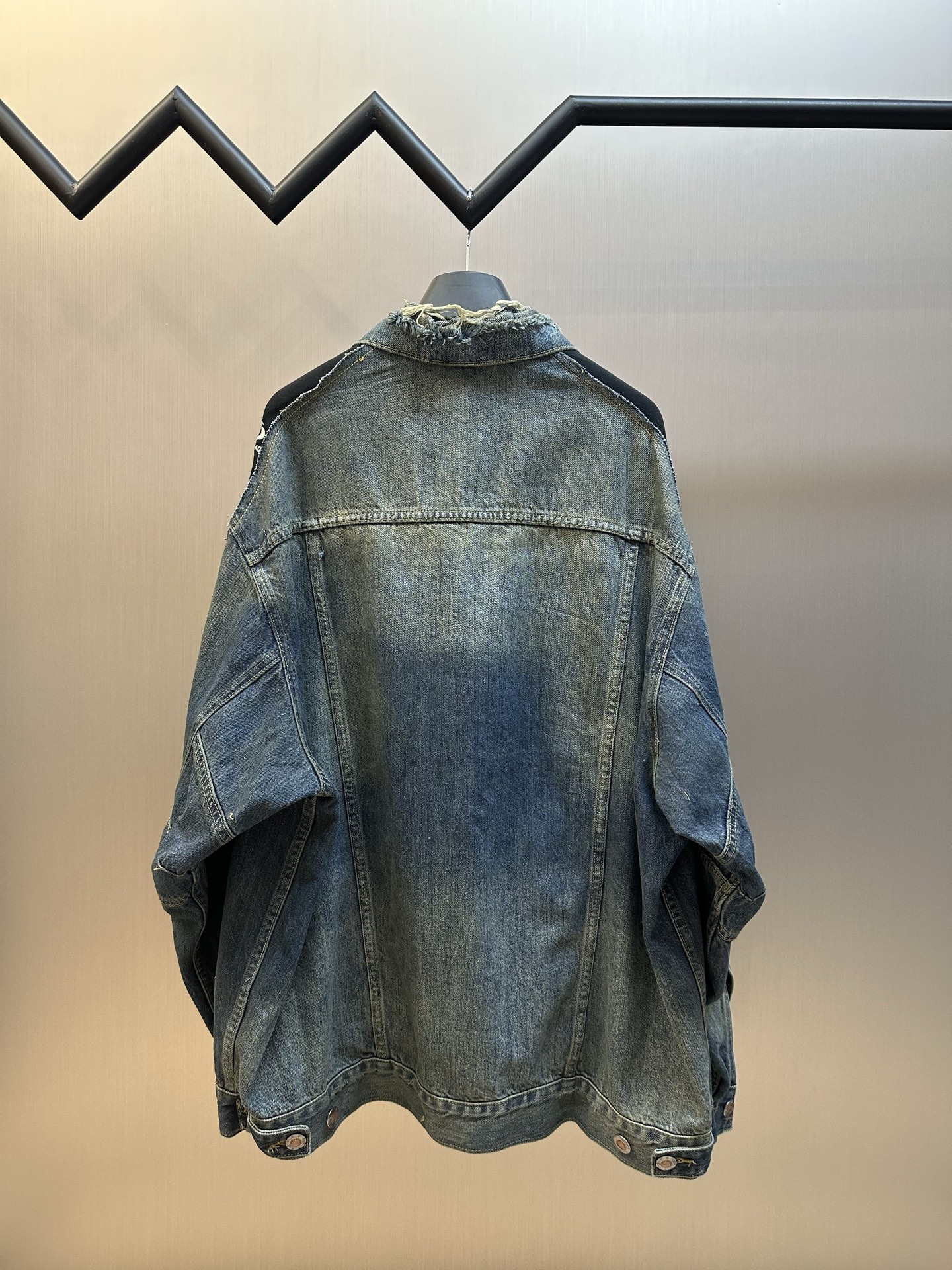 Balenciaga CUT-UP 발렌시아가 데님 재킷 자켓 의류