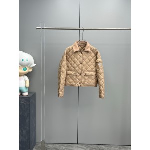Moncler Chitre 몽클레어 몽클레르 여성 셔츠형 다이아몬드 퀼팅 패딩 점퍼 의류
