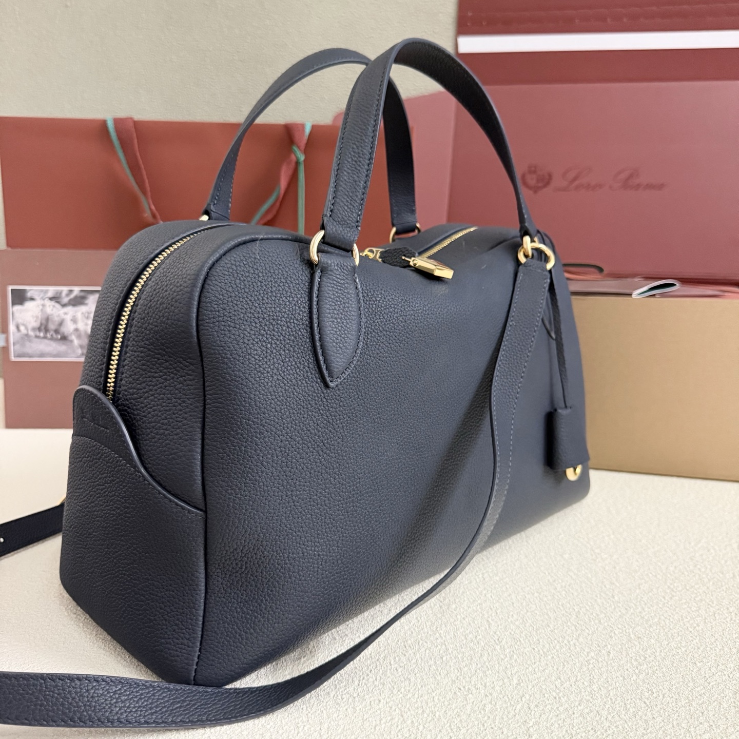 Loro Piana Needle 로로 피아나 핸드백 토트백 숄더백 가방