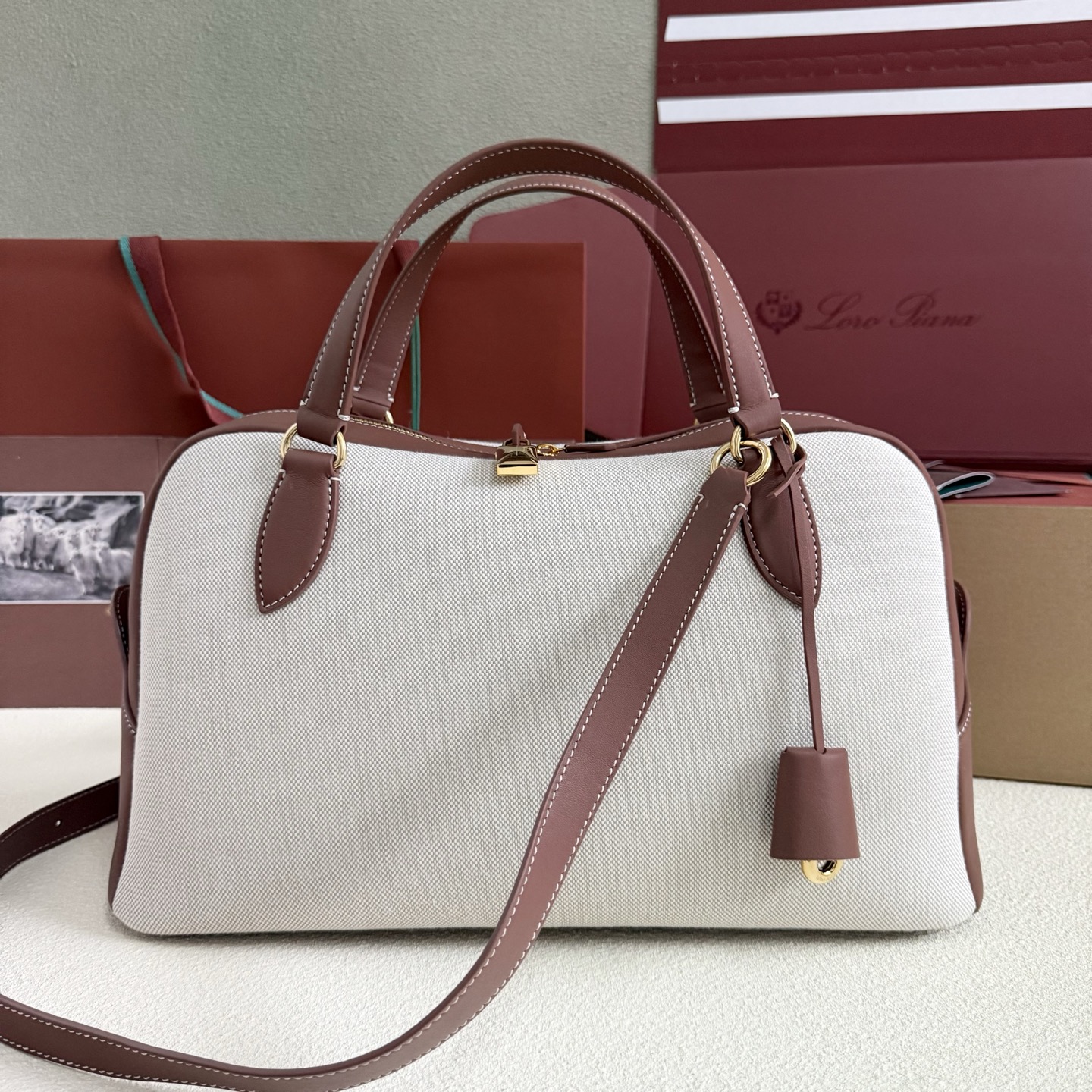 Loro Piana Needle 로로 피아나 핸드백 토트백 숄더백 가방