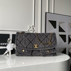 Chanel 25K 샤넬 숄더백 쇼핑백 AS5727 (데님) 가방